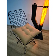 Pofidik Sandalye Minderi Özel Dikişli Bağcıklı 40X40 cm (1 Adet)