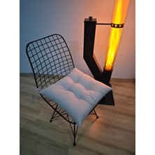 Pofidik Sandalye Minderi Özel Dikişli Bağcıklı 40X40 cm (1 Adet)