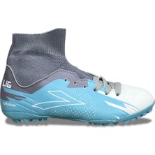 Adrasan Vargas Çrp 75 Turkuaz Çouk Çoraplı Halı Saha Ayakkabısı