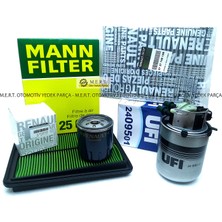 Nissan Qashqai 1.5 Dci Filtre Bakım Seti (2014-2018)