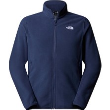 The North Face M Glacier Fleece Jacket Erkek Outdoor Polar Ceket NF0A8D0R8K21 Lacivert