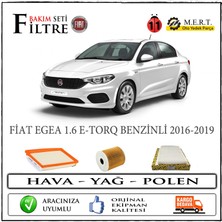 Fiat Egea 1.6 E-Torq Benzinli Filtre Bakım Seti (503753508)
