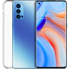 Oppo Reno 4 Lux Seri Premium Şeffaf Silikon Kılıf
