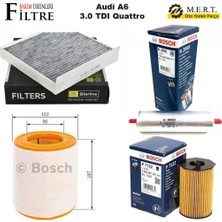 Audi A6 3.0 Tdı Quattro Filtre Bakım Seti 2011-2014