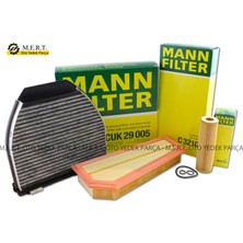 Mercedes E200 Cgı Mann Filtre Bakım Seti (2009-2012) (487404201)