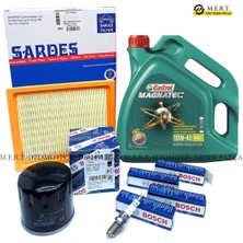 Yumurta Kasa Hyundai Accent 1.3 Yağ Bakım Filtre Seti + Buji