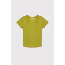 Babokah V Yaka Kısa Kol Üst