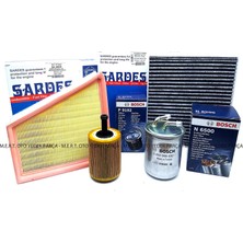Skoda Roomster 1.4 Tdı Dizel Filtre Bakım Seti (2006-2010)