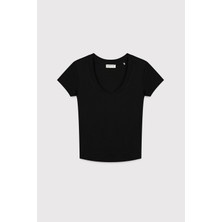 Babokah V Yaka Kısa Kol Üst