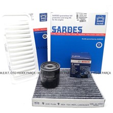 Toyota Yaris 1.3 16V Filtre Bakım Seti (2006-2009)