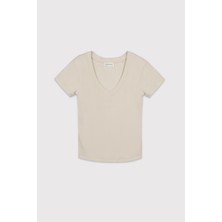 Babokah V Yaka Kısa Kol Üst