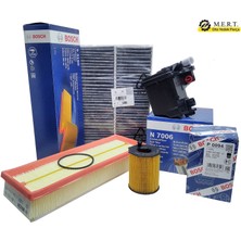 Peugeot 3008 1.6 Hdi Filtre Bakım Seti (2009-2012) Euro 4