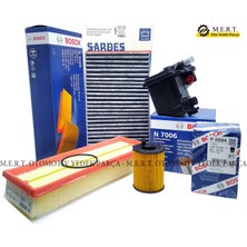 Peugeot 307 1.6 Hdi Dizel Filtre Bakım Seti (2004-2008)