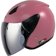 Sway Sw 733 Pembe Yarım Kask