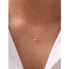 Uğur Sembolü Yusufçuk 14 Ayar Altın Kolye