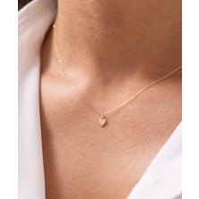 Aşkın Simgesi Kalp 14 Ayar Altın Kolye