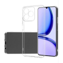 Realme C53 Lux Seri Kamera Korumalı Premium Şeffaf Silikon Kılıf