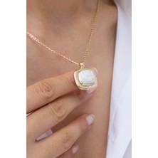 Cetaş Ay Işığı Ilhamlı 14 Ayar Altın Kolye