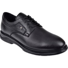 Voyager Hakiki Deri Comfort Erkek Ayakkabı VOY-1114   Siyah