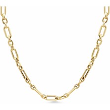 Cetaş Ataç Tasarım 14 Ayar Altın Zincir