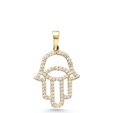 Hamse 14 Ayar Altın Kolye Ucu