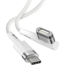 Baseus Zinc Manyetik L Uçlu 60W Macbook Hızlı Şarj Güç Kablosu 2M-(5775)