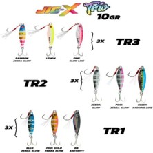 Fujin Jig-X Trio 3lü Micro Jig 10GR