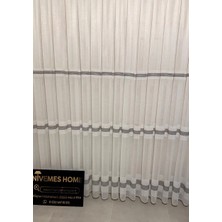 Nivemeshome Keten Maya W011905.804 1/3 Sık Pileli Tül Perde Apm