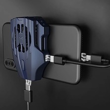 Memo DL02  Telefonu Soğutma Fanı Radyatör (Iphone Kablo İLE)-(5775)