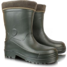 Lemigo Wader Haki Eva Çizme Su Geçirmez Lastikli Bağlama Özelliği ile Dayanıklı Outdoor Kullanım