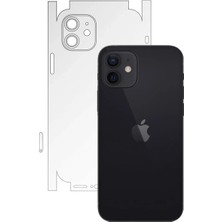 Iphone 12  6.1 Hidrojel Hayalet Arka Yan Tam Kaplama Koruyucu FILM-(5775)