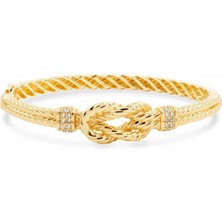 Anatolian Kemer Burgu 14 Ayar Altın Kelepçe