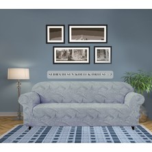 Koltuk Örtüsü Koltuk Kılıfı Jakarlı Esnek ve Lastikli Yıkanabilir 3 Kişilik Çekyat Örtüsü Bir Adet