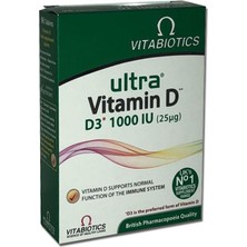 Vitabiotics Ultra Vitamin D3 1000 Iu 96 Tablet X3 Adet