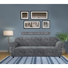 Koltuk Örtüsü Koltuk Kılıfı Jakarlı Esnek ve Lastikli Yıkanabilir 3 Kişilik Çekyat Örtüsü Bir Adet