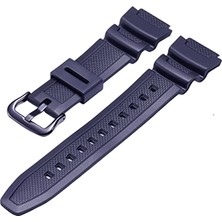 Casıo  Uyumlu  AE-1200   Saat Kordonu  Lazivert