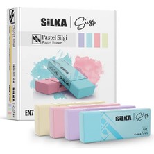 Silka Art-4 Pastel Silgi 20Lİ