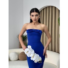 Önü Kurdaleli Kaelm Elbise
