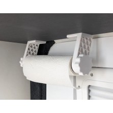 Duvara Monte Kağıt Havlu Tutucu | Yüksek Kaliteli, Sağlam, Bant Veya Vida ile Montaj (3d Baskı)