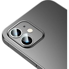 Baseus iPhone 12 6.1  Tempered Kamera Lens Koruma Camı 2set 12 Mini UYUMLU-(5775)