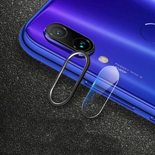 Xiaom Redmi Note 7 Kamera Koruma Metal Lens+ Kırılmaz Cam SET-(5775)