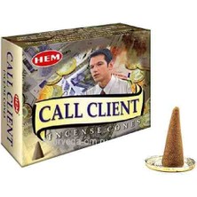 Hem Call Client 3 Paket Ekonomik Seçim 30 Adet Konik Tütsü
