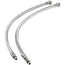 Batarya Flex Hortum 3/8-M10 50 cm Kısa Uç