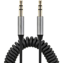 Griffin Spiral Araç Ses Aktarım Kablosu Aux Kablo 2/3MM-(5775)