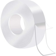 Ultra Güçlü Çift Taraflı 2 mt x 3 cm Çift Taraflı Nano Bant