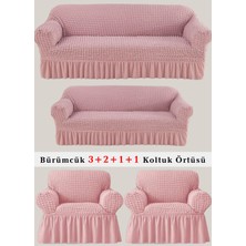 Bürümcük Koltuk Örtüsü, Kanepe, Çekyat Örtüsü, Koltuk Kılıfı 3 2 1 1 Takım