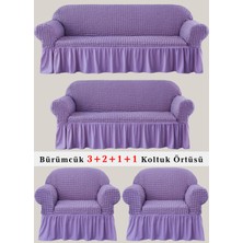 Bürümcük Koltuk Örtüsü, Kanepe, Çekyat Örtüsü, Koltuk Kılıfı 3 2 1 1 Takım