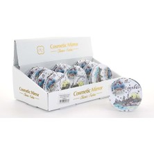 Taşlı Istanbul Tasarımı El Aynası Ince