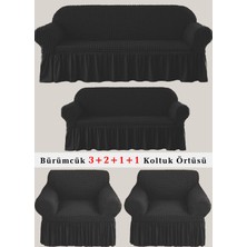 Bürümcük Koltuk Örtüsü, Kanepe, Çekyat Örtüsü, Koltuk Kılıfı 3 2 1 1 Takım