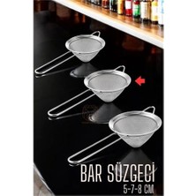 Turk Bar Süzgeci Bar Strainer 3 Boy Set 5 7 8 cm
